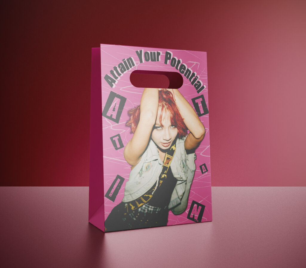bag-design-saying-attain-your-potential